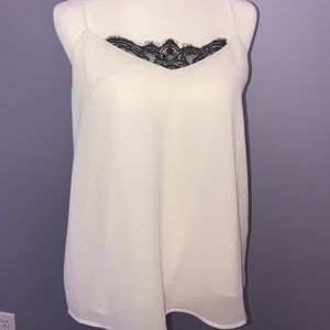 NWT Elegant Lace Camisole with Adjustable Straps